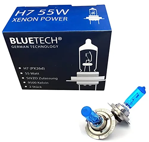 Produktbild BLUETECH 2x PLUS H7 55W 9500K