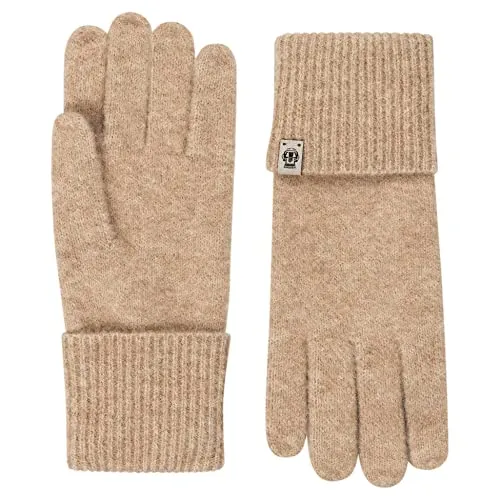Roeckl Damen Snow Time Handschuh aus Cashmere, ONE Size in beige von Roeckl
