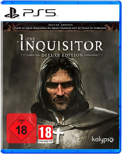 The Inquisitor - Deluxe Edition für PlayStation 5 - Erleben Sie ein packendes Dark-Fantasy-Abenteuer als Inquisitor Mordimer Madderdin. Lösen Sie komplexe Fälle und entdecken Sie düstere Geheimnisse in einer brutalen Welt.
