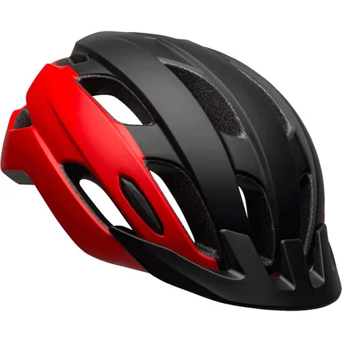 Bell Trace MIPS Fahrradhelm Matte Red/Black US/M - Fahrradhelm mit MIPS-Sicherheitssystem für optimalen Schutz, 16 Belüftungsöffnungen und leichtes Design, ideal für komfortable Fahrten.