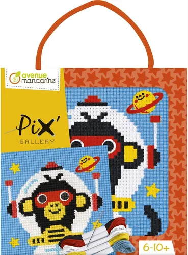 Avenue Mandarine KC121C - Kreativset Pix Gallery, kleines Tambourin, Kosmonaut