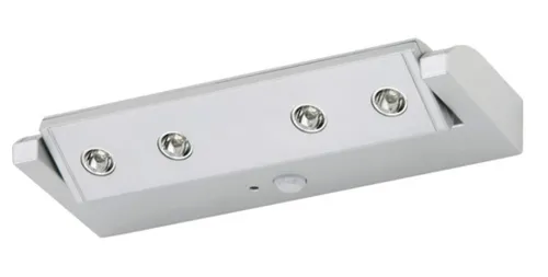 Briloner LED Unterbauleuchte Lero Indoor 5 lm 6000 K kaltweiß 4x0,08 Watt titan