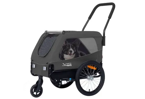 Tiggo Medium Fahrradhundeanhänger & Buggy 2in1