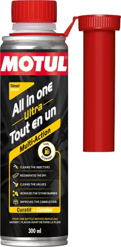 MOTUL ALL IN ONE ULTRA DIESEL Additiv 300 ml Universal Kraftstoff Zusatz