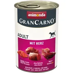Gran Carno Hunde-Nassfutter Adult mit Herz 400 g