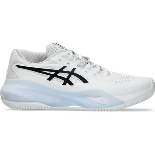 Asics Tennisschuhe Gel Resolution X Clay - Stabilität und Dämpfung für Herren - Asics Tennisschuhe für Herren, Größe 43,5. Profitieren Sie von verbesserter Stabilität und Dämpfung dank DYNAWALL und DYNALACING Technologien – ideal für kontrolliertes Spiel von der Grundlinie.