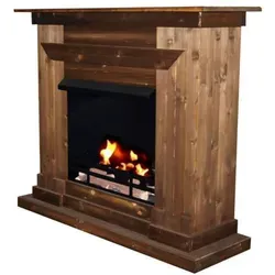 Kaminbau Mierzwa Echtfeuer-Dekokamin Berlin Premium (Brenngel & Bio-Ethanol Kamin Premium), Farbwahl, Sicherheitsglas Wahl, Gelkamin, Ethanolkamin