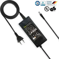 Leicke Ladegerät für E-Scooter 42V 2A 84W - Netzteil für E-Scooter und E-Bikes, mit Kurzschluss- und Überhitzungsschutz, inklusive praktischen Transportbeutel.