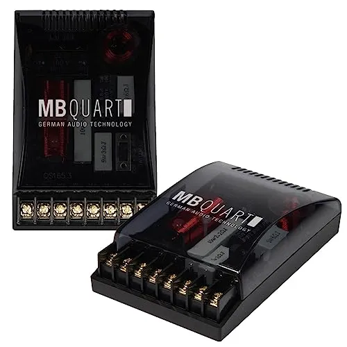 MB Quart QSW3 3-Wege Frequenzweiche (Paar) - Auto Frequenzweichen; hohe Belastbarkeit von 100/200 Watt und präzise Frequenztrennung für optimales Klangerlebnis im Fahrzeug.