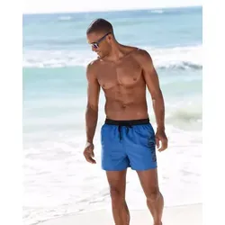 Badeshorts S.OLIVER Herren in Blau, Gr. M von s.Oliver