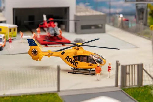 Faller 131021 Hubschrauber ADAC 1:87 Spur H0 Bausatz Neu OVP