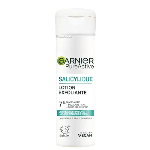 Produktbild Garnier PureActive Salicylische Peeling-Lotion, 120 ml