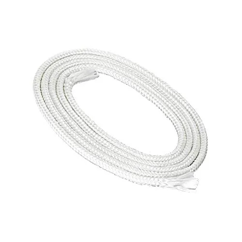 NKlaus 1m Glasfaserdocht rund Ø 4mm für Schmelzlicht Spirituslampe Öllampe für gereinigtes Lampenöl Paraffinöl Dauerdocht Gartenfackel Petroleumlampe 1251