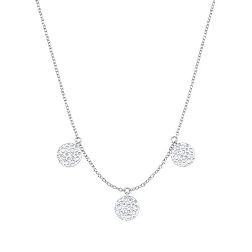 s.Oliver Halskette 925 Sterling Silber Damen Halsschmuck, 37+5 cm, Silber, Kommt in Schmuck Geschenk Box, 2027555