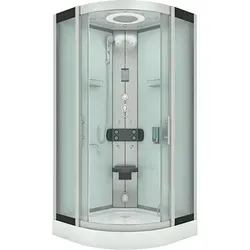 Komplettdusche Duschkabine Fertigdusche Dusche D58-10m0-all 90x90 Cm
