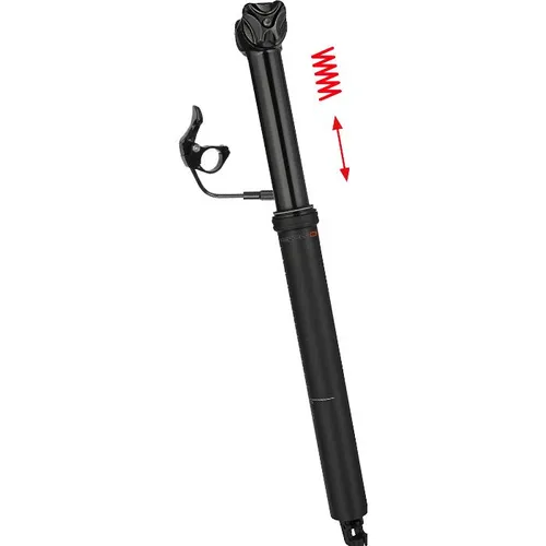 Ergotec Sattelstütze VIPER Up & Down S 30.9 x 397 80mm Offset 0mm AL 6066 T6 SafetyLevel6 (30.90 mm) (57590114)