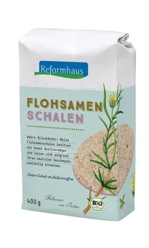 Reformhaus Flohsamenschalen Bio, 400 g von Reformhaus