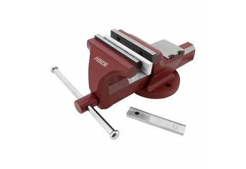 Piher 55200 Schraubstock 10 cm Spannweite - Schraubstöcke - Robust und tragbar, ideal für präzises Arbeiten in der Werkstatt oder unterwegs