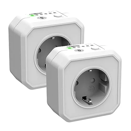 ANSMANN Timer Steckdose - Energiespar-Steckdose mit Countdown Timer für Haushaltsgeräte - Steckdosen & Zubehör, programmierbare Energiespar-Steckdose mit wählbarem Zeitintervall und LED-Anzeige für optimale Kontrolle über Ihre Geräte.