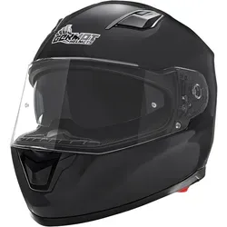 Germot GM 330 Helm, schwarz, Größe S für Männer - Motorradhelm mit sportlichem Design, bietet hohen Tragekomfort und optimalen Schutz für Männer auf jeder Fahrt.