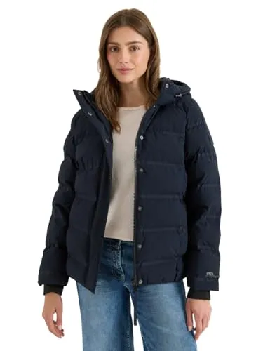 Cecil Damen Sportive Jacke mit Kapuze