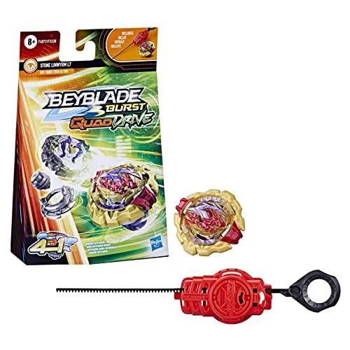 Hasbro Speed-Kreisel BEY STONE LINWYRM L7 - Sonstige Spielwaren, aufregendes Spielerlebnis für Kinder ab 8 Jahren, ideal für spannende Duelle und Wettkämpfe.