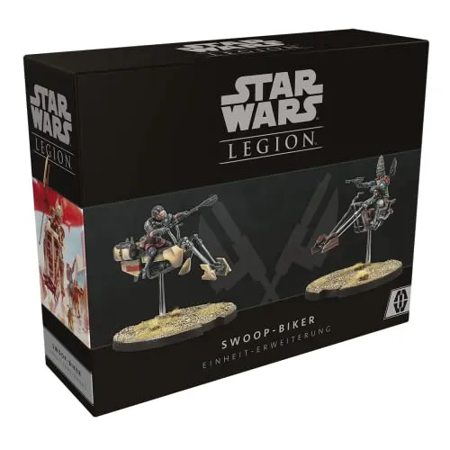Star Wars Legion - Swoop Biker - Gesellschaftsspiel mit leistungsstarken Swoop-Bikes, ideal für actionreiche Schlachten und strategische Kämpfe im Star Wars Universum.