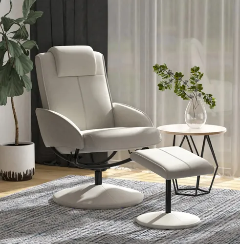 Relaxsessel mit Hocker