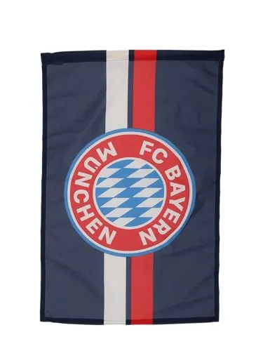FC Bayern München I Fahne Navy 150 x 100 I Navy in blau von FC Bayern München
