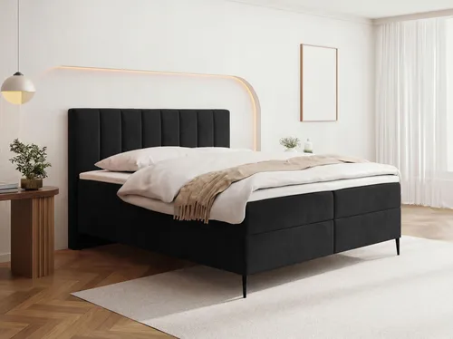Produktbild Boxspringbett mit Bettkasten – Polsterbett 180 x 200 cm für optimalen Schlafkomfort