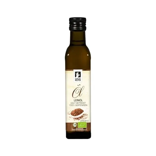 Bremer Gewürzhandel Leinöl BIO, kaltgepresst, ideal für Müslis und Salate, 250ml