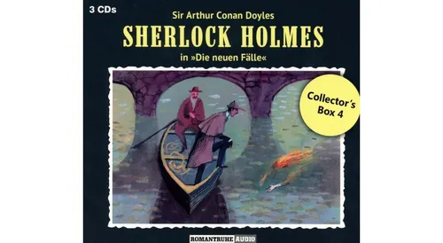 Hörspiel-CD Sherlock Holmes Collector's Box. Box.4, 3 Audio-CDs, 3 Audio-CD