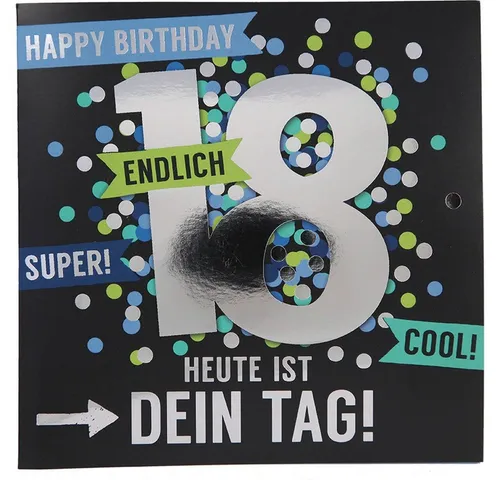 Depesche Geburtstagskarte DEPESCHE Zahlenkarten mit Musik Motiv 30