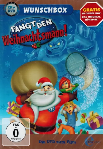 DVD + AUDIO-CD NEU/OVP - Wunschbox - Fangt den Weihnachtsmann