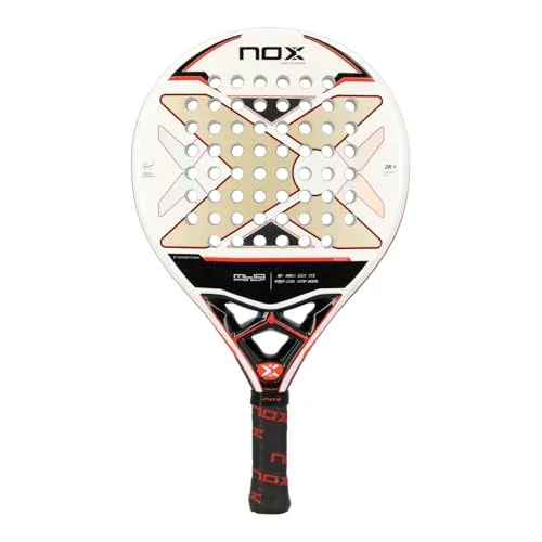 NOX ML10 Pro Cup Luxury Series Ex - Hochwertiger Padel-Schläger - Tennisschläger für anspruchsvolle Padelspieler, bietet maximale Kontrolle und Leistung mit fortschrittlicher Technologie für präzise Schläge.