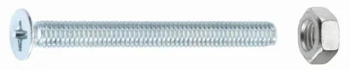 Connex Gewindeschrauben M6 x 40 mm PH 3 Senkkopf - 6 Stk. Schraube