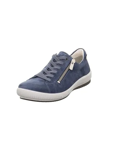 LEGERO TANARO 5.0 Damen Sneaker, Gr. 39, blau - Sneaker aus Veloursleder mit GORE-TEX Membran für atmungsaktive und wasserabweisende Eigenschaften. Ideal für casual Outfits und Freizeitaktivitäten.