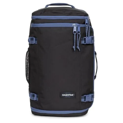 Eastpak Carry-Pack Reiserucksack schwarz EK0A5BHJ8S61 - Handgepäck: Robuster 17″ Rucksack aus strapazierfähigem Polyester, ideal für Reisen und Alltag, mit praktischem Design und viel Stauraum.