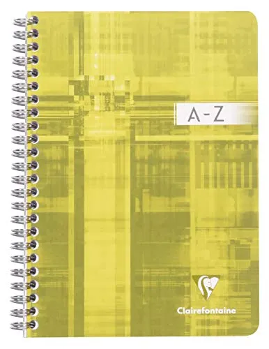 Clairefontaine Adressbuch A5 mit Doppelspirale von Clairefontaine