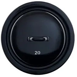 Riess Topfdeckel Classic Riesen & Zwerge, 20 cm schwarz