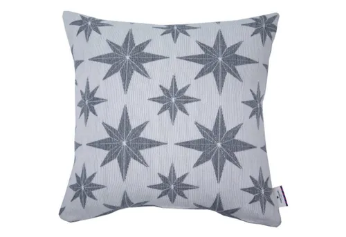 TOM TAILOR HOME Dekokissen WINTER STARS in grau von Tom Tailor