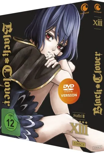 Black Clover - Staffel 3 - Vol.13 - [DVD] - Spannende Anime-Serie, Freigegeben ab 12 Jahren, perfekt für Fans von Abenteuer und Magie.