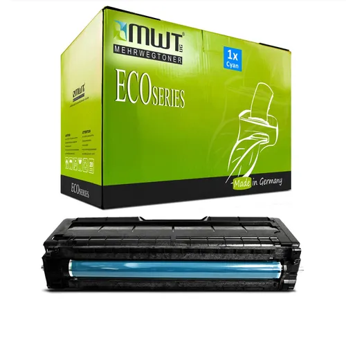 1x Toner f�r Ricoh SP C 250 sf SFw e dn, 407544 CYAN