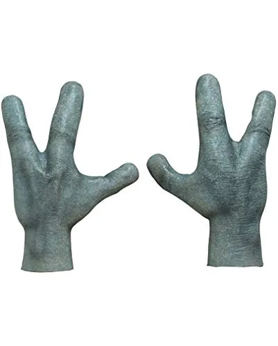 Horror-Shop Alien Latex Hände für Halloween von Horror-Shop