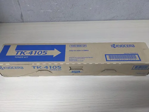 Kyocera Toner TK-4105 - Original schwarz, hohe Kapazität für bis zu 15.000 Seiten, kompatibel mit TASKalfa 1800/1801/2200/2201