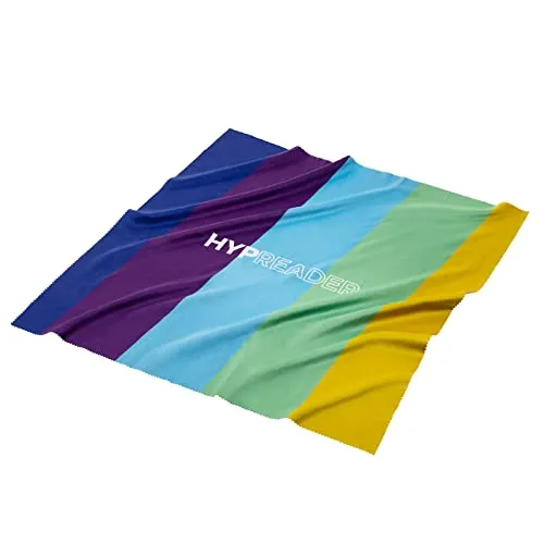 Hochverdichtetes HYPREADER Microfaserputztuch OPTIMALE Größe – Mit 40x40 cm besonders geeignet als Reinigungstuch für Brillen oder elektronische Displays (Handy, Laptop, Tablet & Co,….)