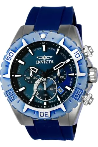 Invicta Aviator Edelstahl Herren Quarzuhrwerk - 49mm