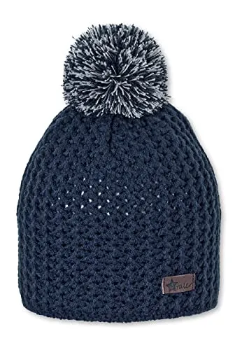 Sterntaler Jungen strikhue M tze, Marine, 55 EU
