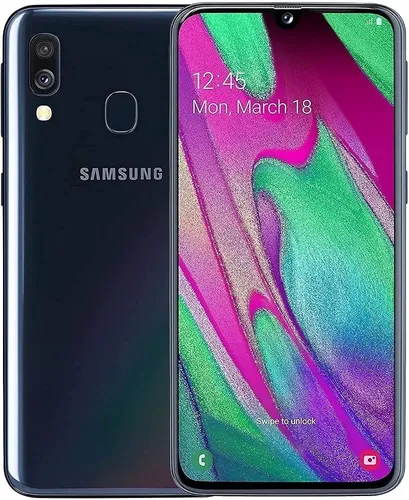 Samsung Galaxy A40 Dual SIM 64GB Schwarz Smartphone | SM-A405FN | Gebraucht