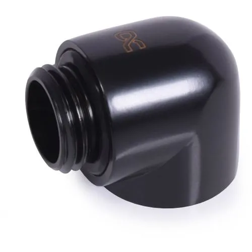 Alphacool Eiszapfen L-Verbinder G1/4 AG auf G1/4 IG - schwarz